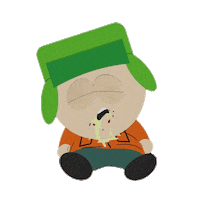 Sick Kyle Broflovski Sticker by South Park