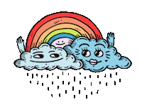 Art Rainbow Sticker by cake