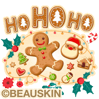 Happy Christmas Sticker by BEAUSKIN