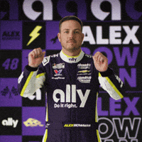 Alex Bowman Thumbs Up GIF by AllyRacing