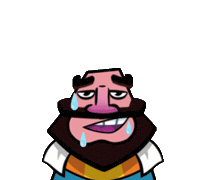 Clash Royale King Sticker