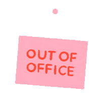 Holiday Working Sticker