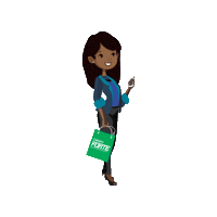 Lulyne Sticker by Shopping Line Natural