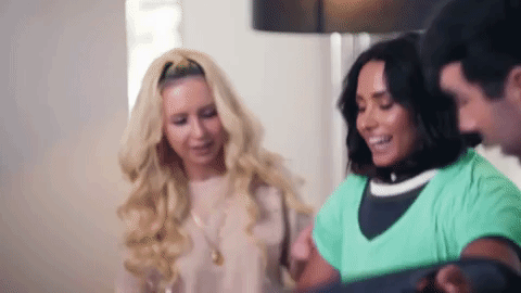 100 shirt challenge GIF by Demi Lovato