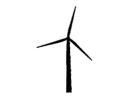 Wind Power Windmill Sticker by St. Olaf College