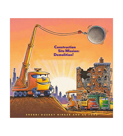 Construction Site Picture Books Sticker by Stacy McAnulty