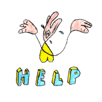 diyala-muir animation loop sticker help Sticker