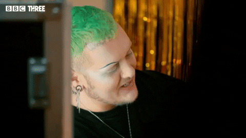 Glow Up Make-Up GIF by BBC Three