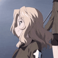 Girls Und Panzer Kay GIF