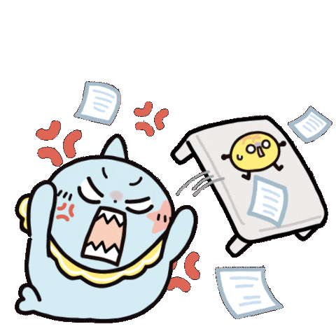 Angry Fed Up Sticker