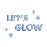 Lets Glow Sticker by Soko Glam