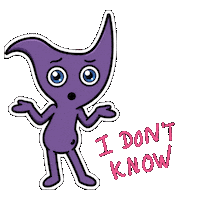 Dont Know Sticker by CwaZyVerse