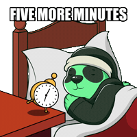 Tired Wake Up Sticker by SuperVerse