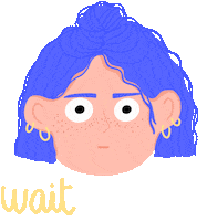 Wait What Wtf Sticker by aliceduss