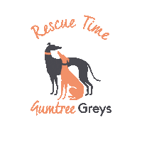 Rescue Greyhound Sticker by I Heart Greyhounds