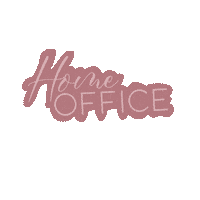 Working Home Office Sticker