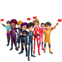19 Mayıs Sticker by Outline Animation And Games