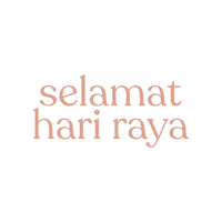 Hari Raya Sticker by tinytype