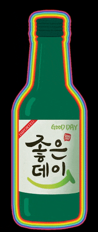 empresabubu rainbow drinking korean korea GIF