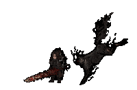 Horse Attack Sticker