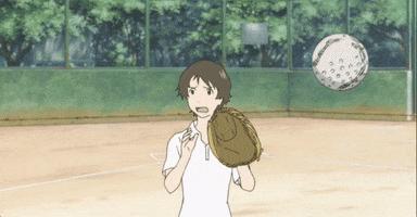 girl who leapt through time baseball GIF by Funimation