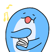 Dolpoong happy dance clap sing Sticker