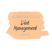 Dieting Personal Trainer Sticker by Barefaced Fitness