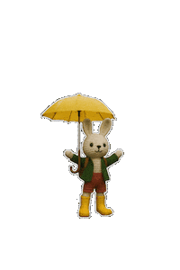 Bunny Theo Sticker by STAY WILD - Outdoor