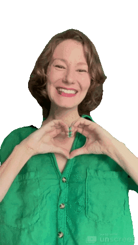 In Love Corazon Sticker by Kiss the Difference