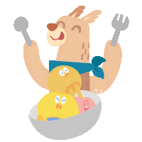 Hungry Titi Sticker by Play BIG Music 小啼大作兒童音樂社