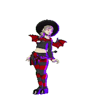 Fight Vampire Sticker by Seashell Studio