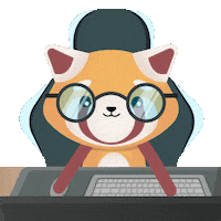 Work From Home Sticker by The Plooshies