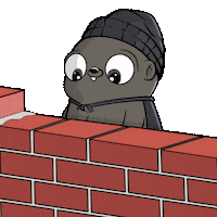 Brick By Brick House Sticker by Fugz Official