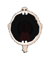 Sad Art Sticker by Sam Omo