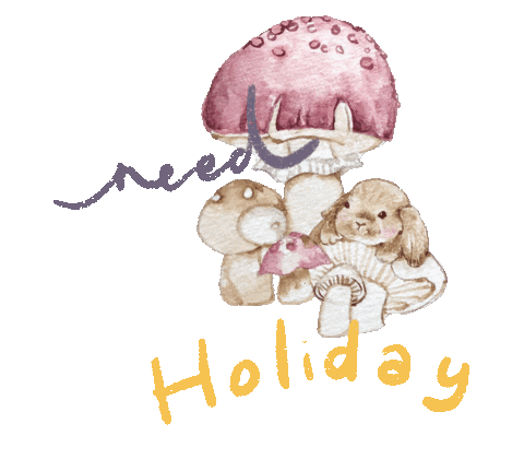 Happy Rabbit Sticker