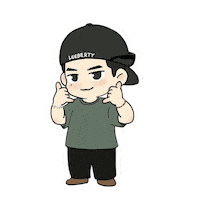 Wink Peace Sticker