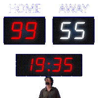 55 Away Sticker