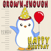 Happy Birthday Party GIF by Pudgy Penguins