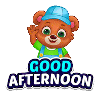 Happy Day Greetings Sticker by Lucas and Friends by RV AppStudios