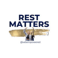 Rest Vetmed Sticker by Vet Empowered