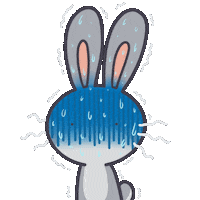 Bunny Wtf Sticker