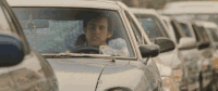 mrw cars turn gap lane GIF