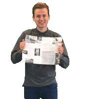 Top Magazine Sticker by Warmteservice