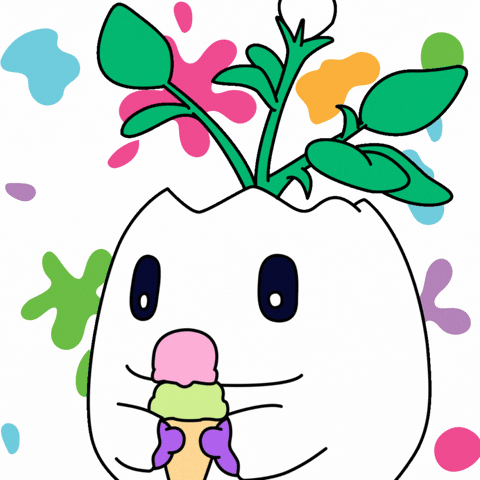 Happy Ice Cream GIF by Magic Eden