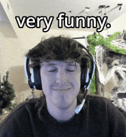 Not Laughing GIF