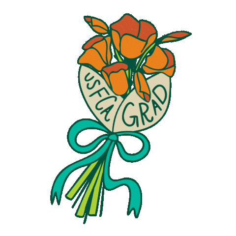 Usf Grad Sticker by University of San Francisco