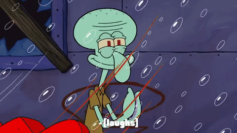 season 9 squid defense GIF by SpongeBob SquarePants