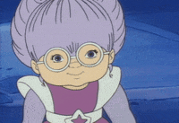 rainbow brite smile GIF