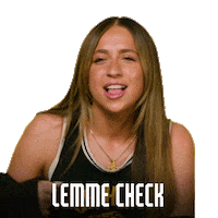 Thinking Checking Sticker by Tate McRae