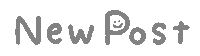 Post 文字 Sticker